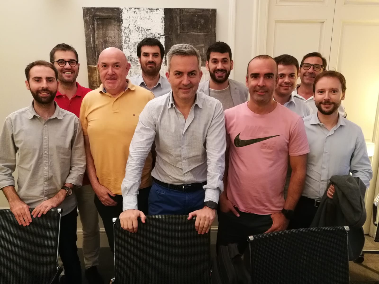 Un nou grup de socis es reuneix amb Víctor Font per parlar del Barça del futur