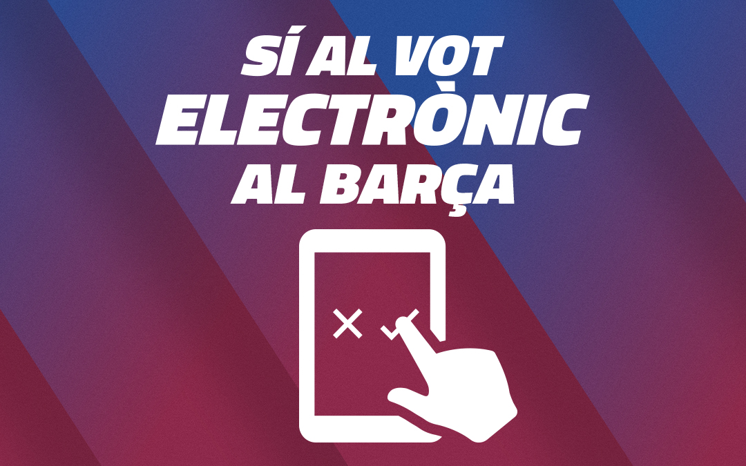 Sí al futur organises an information session on electronic voting on 28 March at Barcelona’s UPC university
